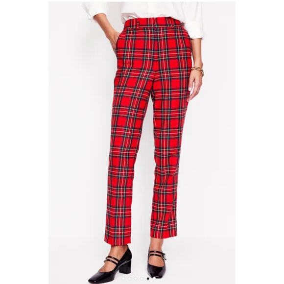 Boden Pants - Boden Cotton/Wool Plaid Pants